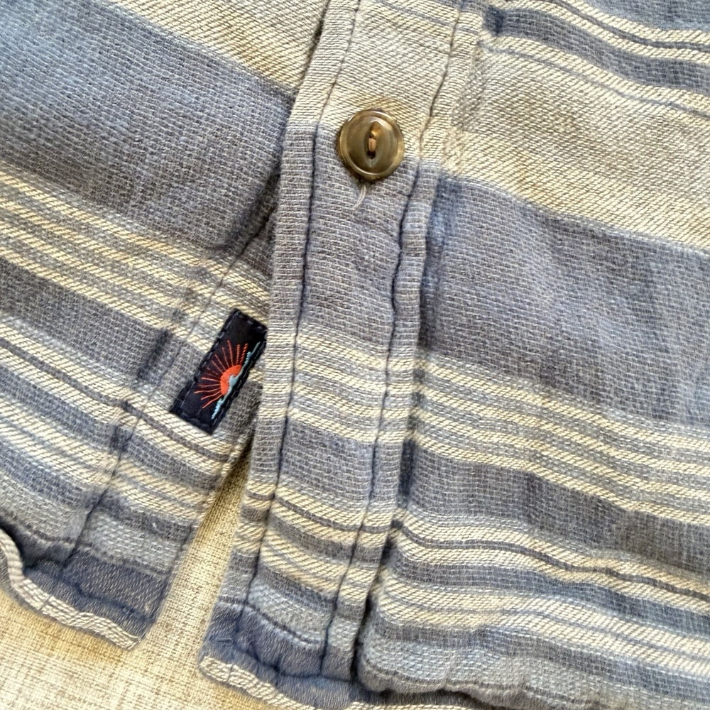 Faherty Durango CPO Workshirt ShacketOvershirt Men's XL 100% Cotton Flannel - Picture 3 of 8